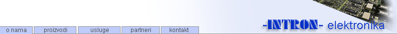 Intron elektronika - servis i razvoj inustrijske i ugostiteljske elektronike